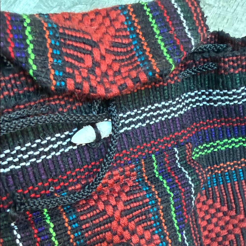 Handcrafted Multicolor Small Backpack - image 7